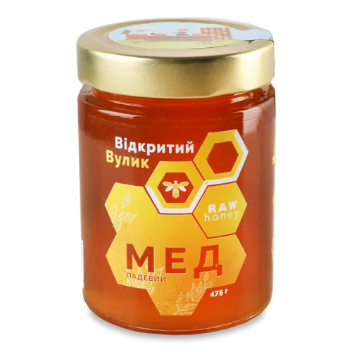 Мед Натуральний Падевий, С/Б 475г