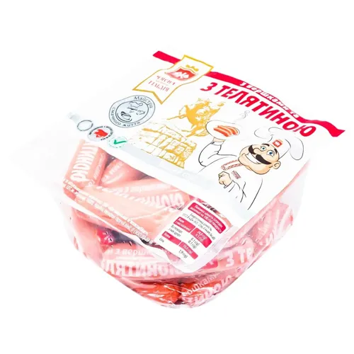 Сосиски М'ясна Гільдія з вершками та телятиною