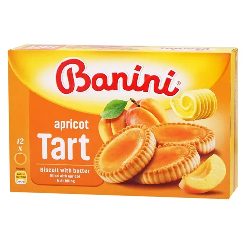 Печиво Banini з абрикосом 210г