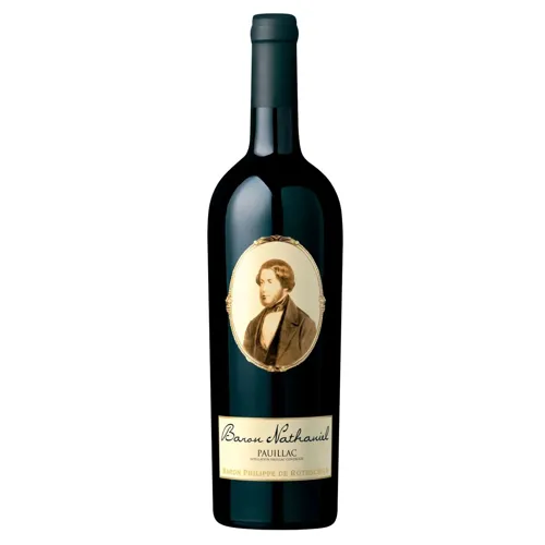 Вино Baron Philippe de Rothschild Pauillac Baron Nathaniel червоне сухе 13% 0,75л