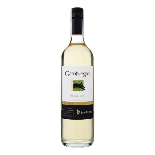 Вино 0.75л 12% біле сухе Pinot Grigio Gato Negro пл