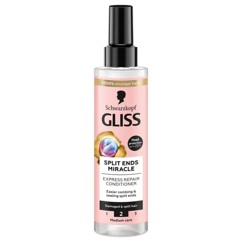 Експрес-кондиціонер Gliss Split Hair Miracle для пошкодженого волосся та посічених кінчиків 200мл