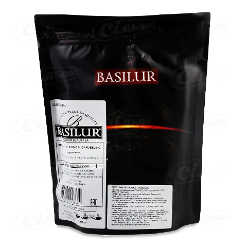 Чай чорний Basilur «Дарджилінг», 1 кг