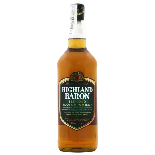 Віскі Highiland Baron Blended Scotch 40% 1л