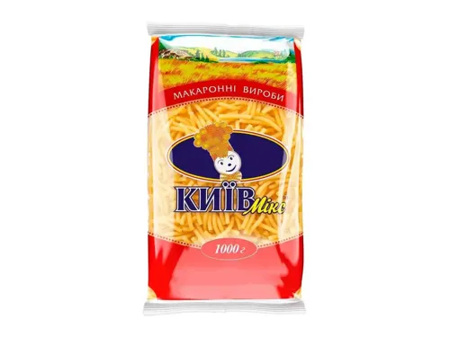 Вироби макаронні КиївМікс Трубочки, 1кг