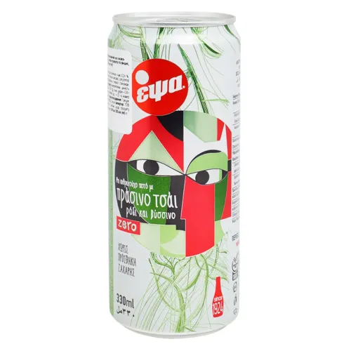 Чай холодний зелений Epsa гранат-вишня 0,33л