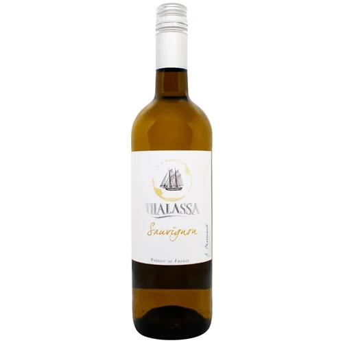 Вино Thalassa Sauvignon Blanc біле сухе 12% 0,75л