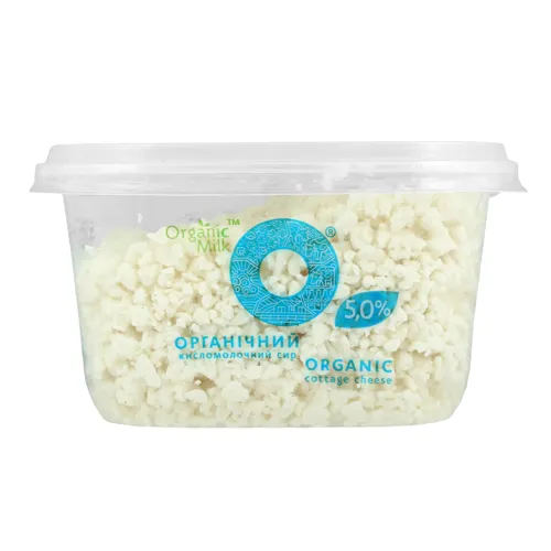 Сир кисломолочний органічний 5% Organic Milk п/у 300г