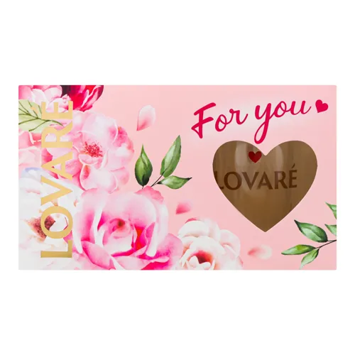 Набір чаю в пірамідах+чашка For you Lovare 1шт