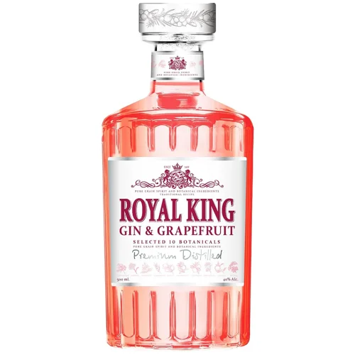 Настоянка Royal King Джин і грейпфрут 40% 0,5л