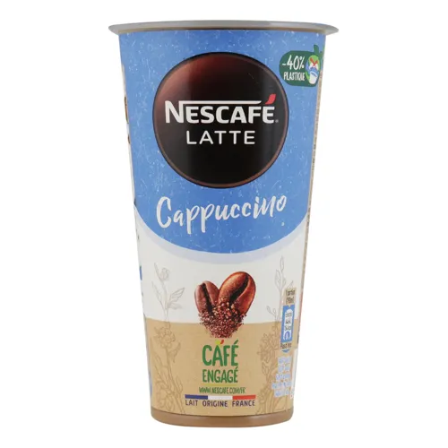 Напій молочний 2.6% з кавою Капучино Латте Nescafe ст 190мл