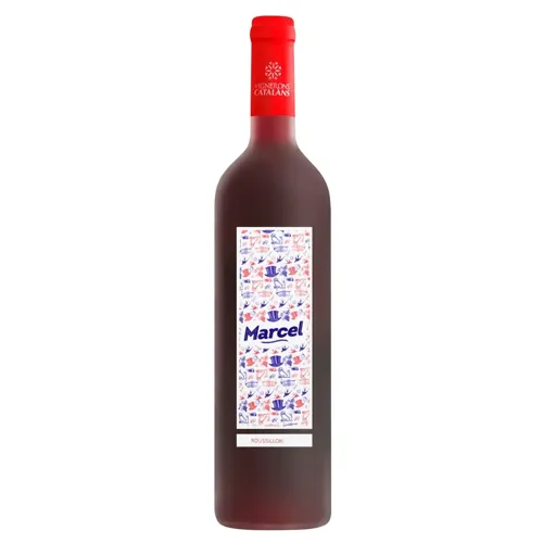 Вино Vignerons Catalans Marcel Cotes du Roussillon AOP червоне сухе 13% 0,75л
