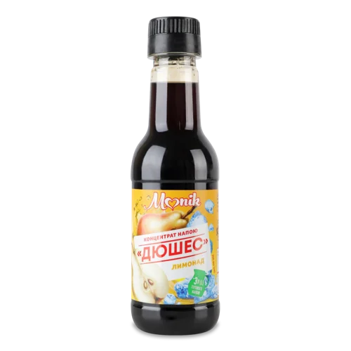 Напій Ароматизований З Цукром Та Підсолоджувачами Дюшес Домашній Лимонад, п/пл, 200мл