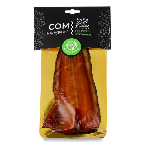 Філе Сома Мармурового Aquafarm Вищого Ґатунку, в/у, 200г