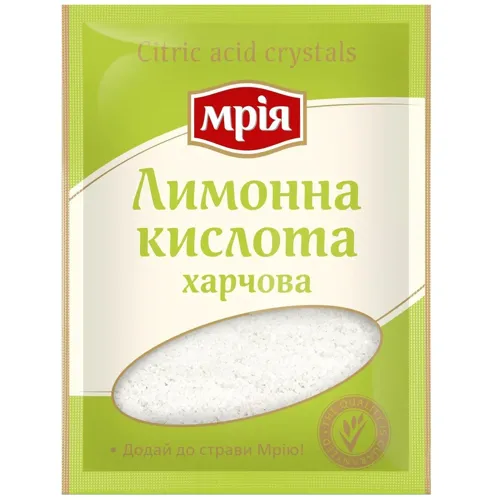 Лимонна кислота Мрія 25г