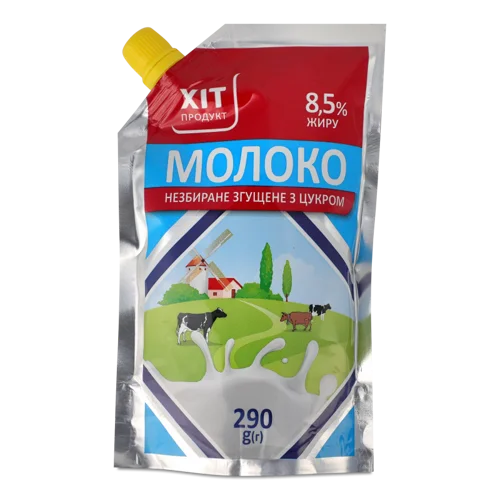 Згущене Молоко 8.5% Незбиране З Цукром, д/п 290г