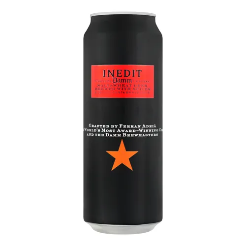 Пиво ESTRELLA DAMM INEDIT світле 4,8% 0,5л