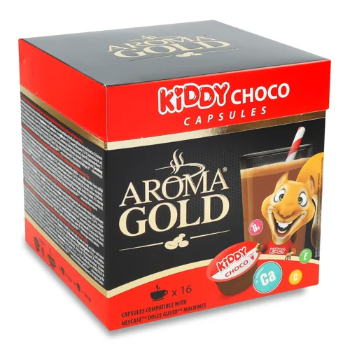 Какао Aroma Gold Kiddy в капсулах 16*16г