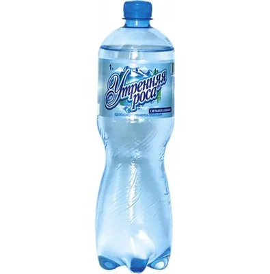 Вода питна Ранкова роса сильногазована, 1л