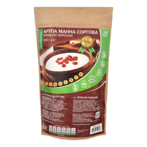 Крупа манна Asparagus соргова д/п 500г