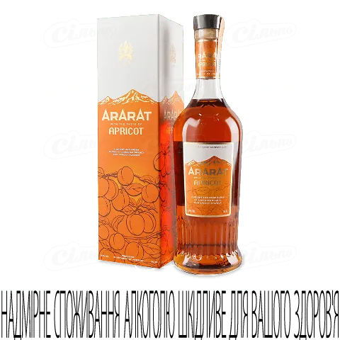 Напій алкогольний Арарат Apricot 30%, 0,5л
