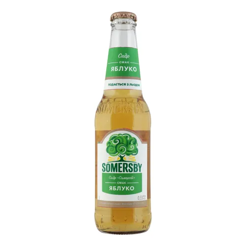Сидр 0.33л 4.7% солодкий Яблуко Somersby пл