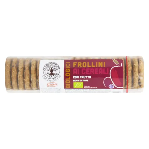 Печиво Gandola зернове з фруктами органічне 250г