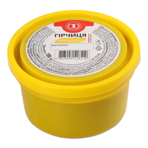 Гірчиця Міцна, вищого ґатунку, ТМ '1', 100 г