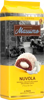 Тістечко Maestro Massimo «Кокосова хмара», 300г