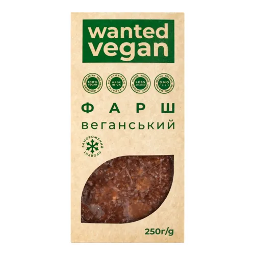 Фарш веганський Wanted Vegan к/у 250г