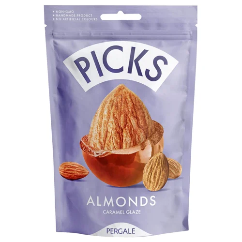 Драже Picks Мигдаль в карамельній глазурі 90г