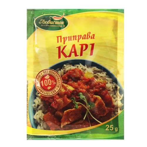 Приправа "Каррі" 30г /Любисток/
