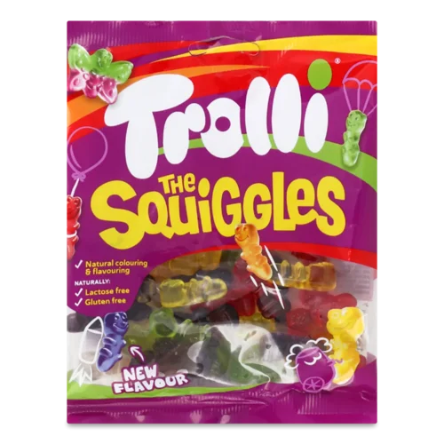 Цукерки Trolli Squiggles Бджоли жувальні