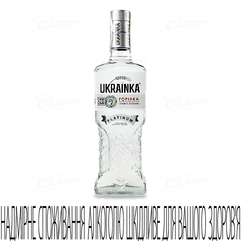 Горілка Українка Платинум 40% 0,5л