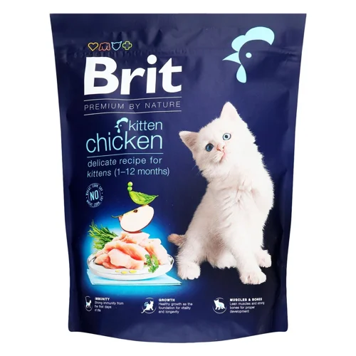 Корм сухий Brit Premium з куркою для кошенят 300г
