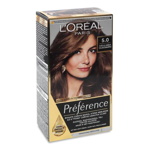 Фарба Для Волосся Preference №5.0, Лореаль Парісь, 1 шт