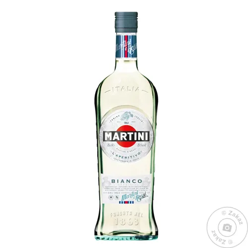 Вермут Martini Bianco 15%, 0.75л