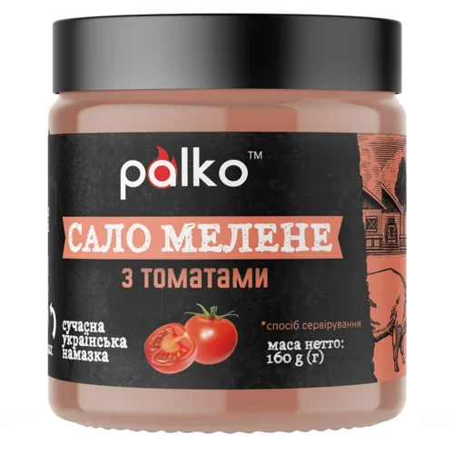 Сало Palko мелене з томатами 160г