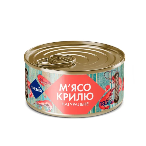 М`ясо криля Премія натуральне 185г