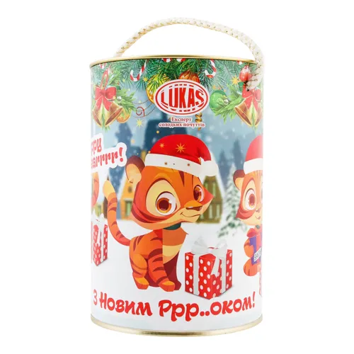 Набір подарунковий З Новим роком Lukas тубус 0.4кг