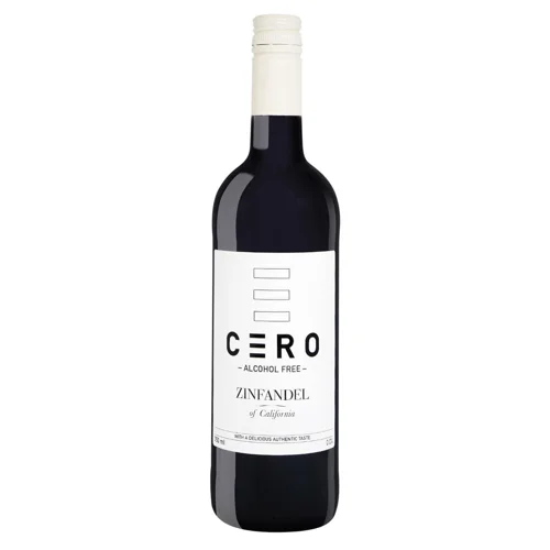 Напій винний Cero Zinfandel червоний безалкогольний 0,75л