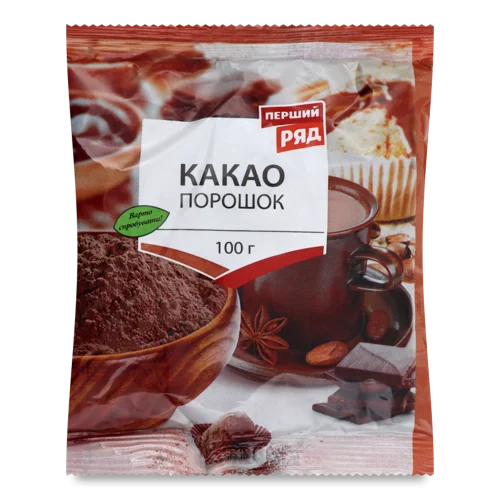 Какао Порошок Темний, в/ґ, 100 г