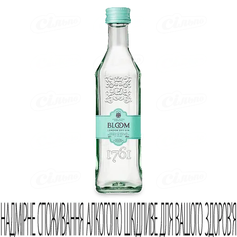 Джин Bloom London Dry mini, 0,05л