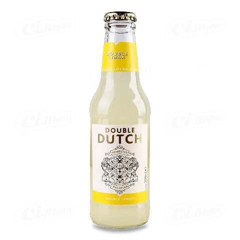 Напій Double Dutch Double Lemon безалкогольний газований, 0,2л