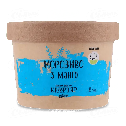 Морозиво «Крафтяр» з манго, 85г