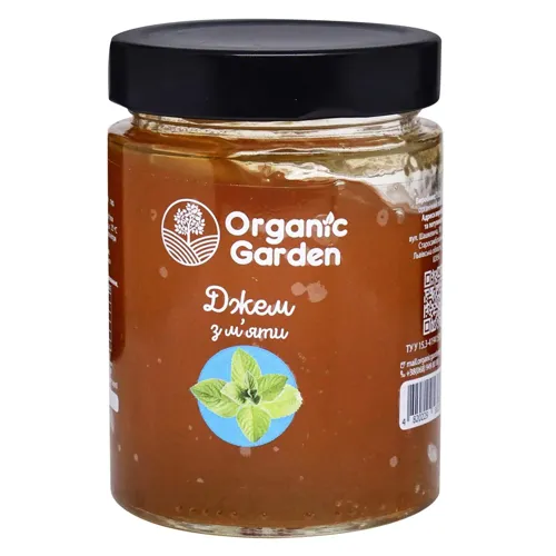 Джем Organic Garden з м'яти 360г