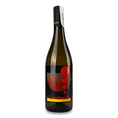 Вино Біле Сухе Ljudmila L'Acino, в/ґ, 0.75л, 12.5%