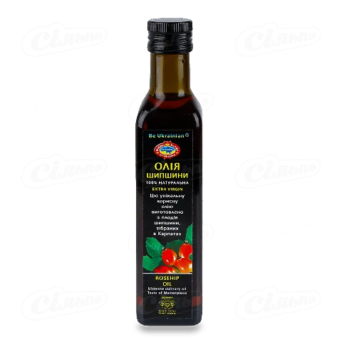Олія шипшини Golden Kings of Ukraine Extra Virgin, 0,24л