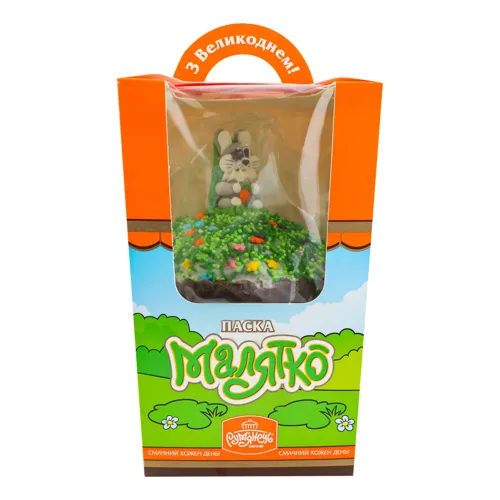 Здоба Паска Малятко Рум'янець картонна упаковка 200г