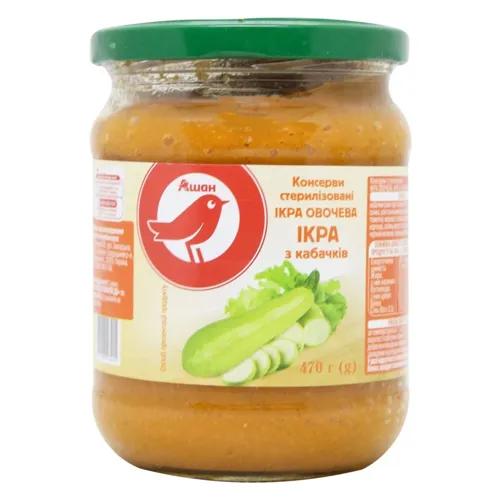 АШАН Ікра кабачкова 470г